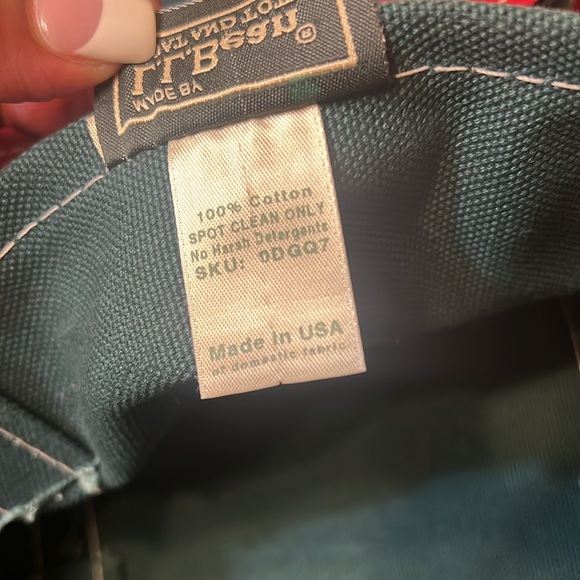 Vintage L.L. Bean Boat and Tote Canvas Bag - Picture 11 of 15